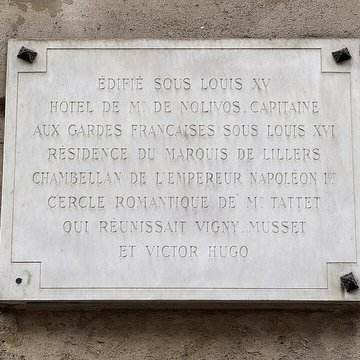 Ancien Hôtel Dosne-Thiers, actuellement bibliothèque Thiers