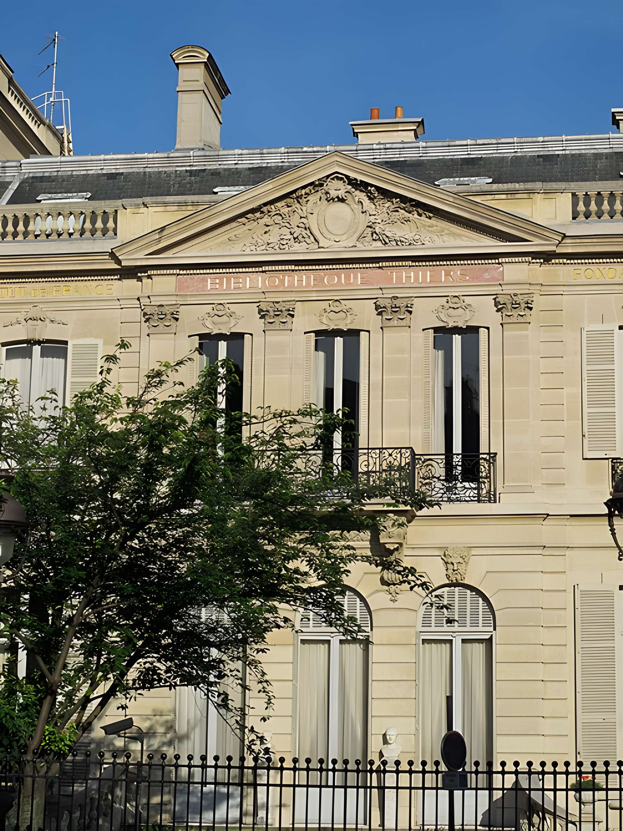 Ancien Hôtel Dosne-Thiers, actuellement bibliothèque Thiers