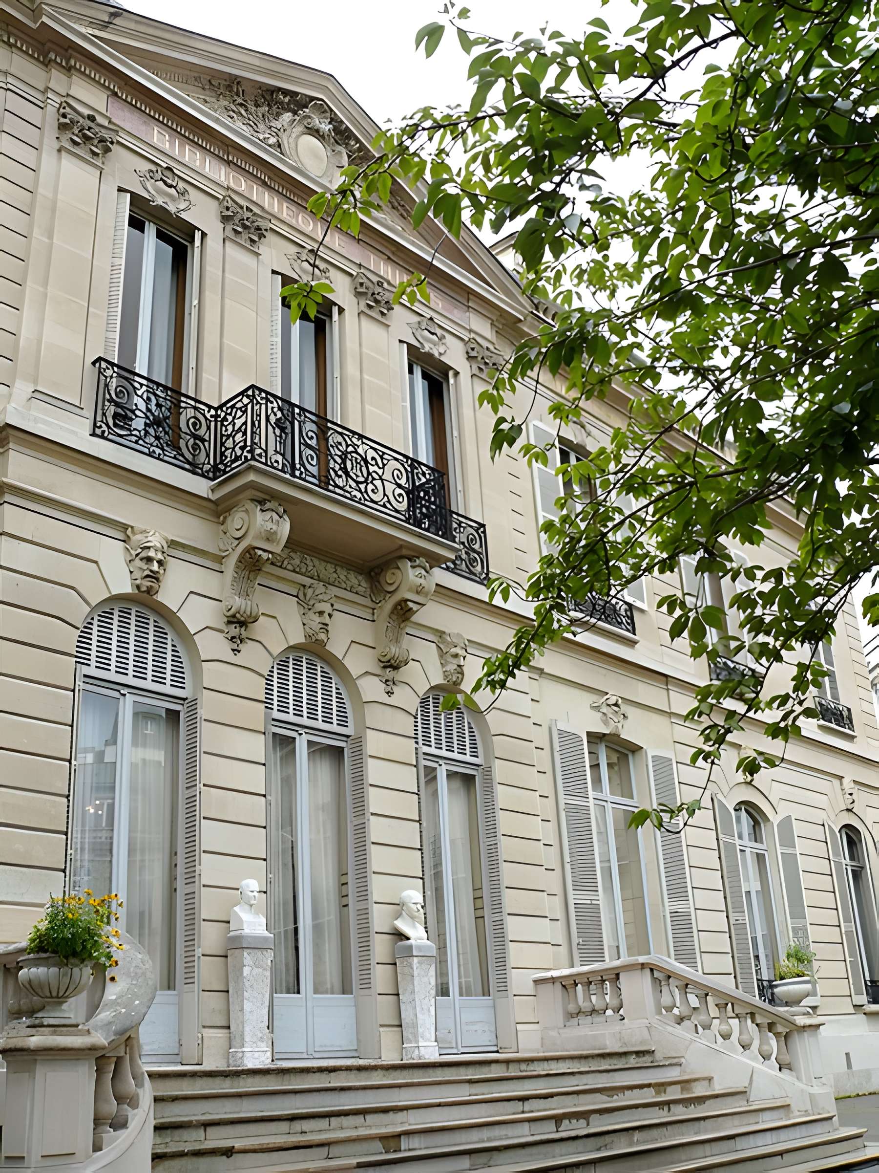 Ancien Hôtel Dosne-Thiers, actuellement bibliothèque Thiers