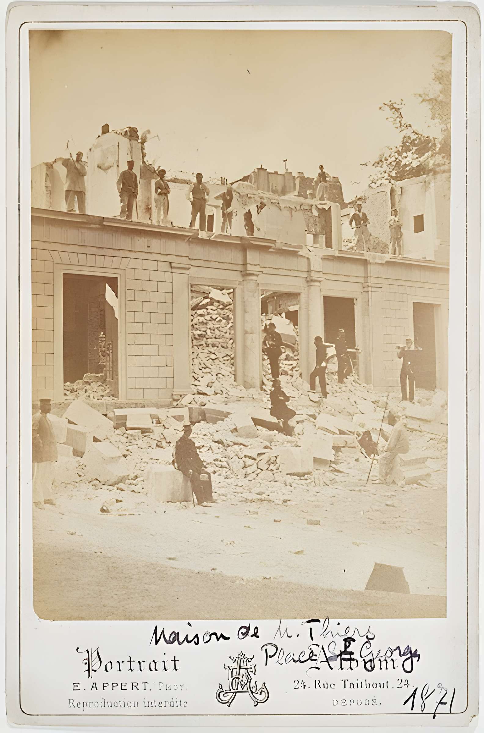 Ancien Hôtel Dosne-Thiers, actuellement bibliothèque Thiers
