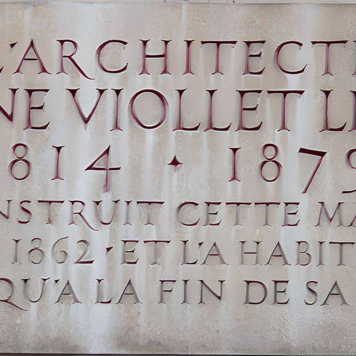 Photo de Maison construite par Viollet-le-Duc