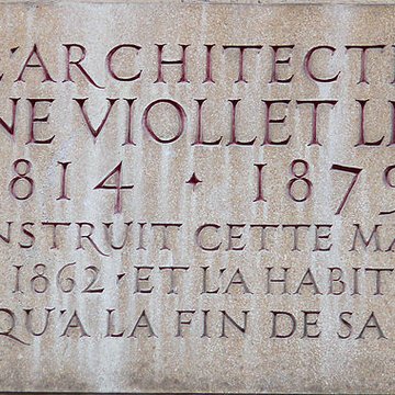 Maison construite par Viollet-le-Duc