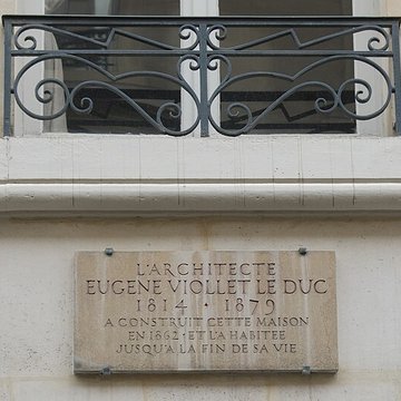 Maison construite par Viollet-le-Duc