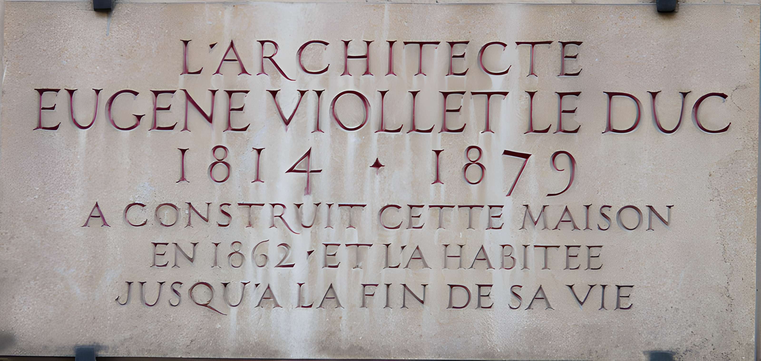 Maison construite par Viollet-le-Duc