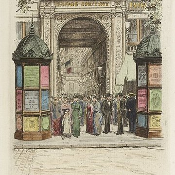 Musée Grévin voir aussi : passage Jouffroy