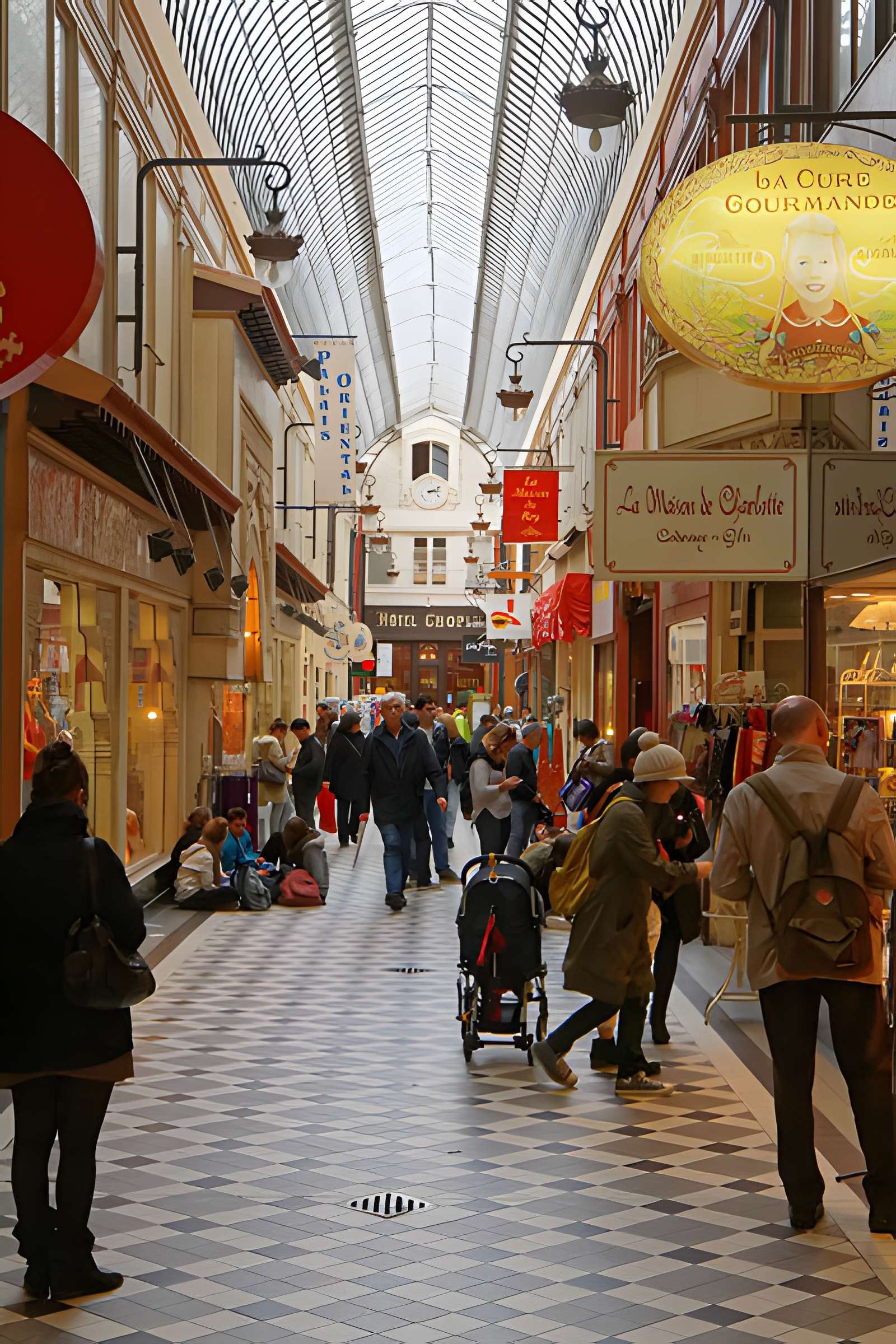 Musée Grévin (voir aussi : passage Jouffroy)