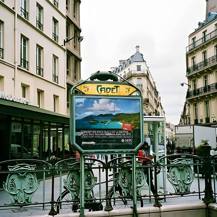 Photo de Métropolitain, station Cadet