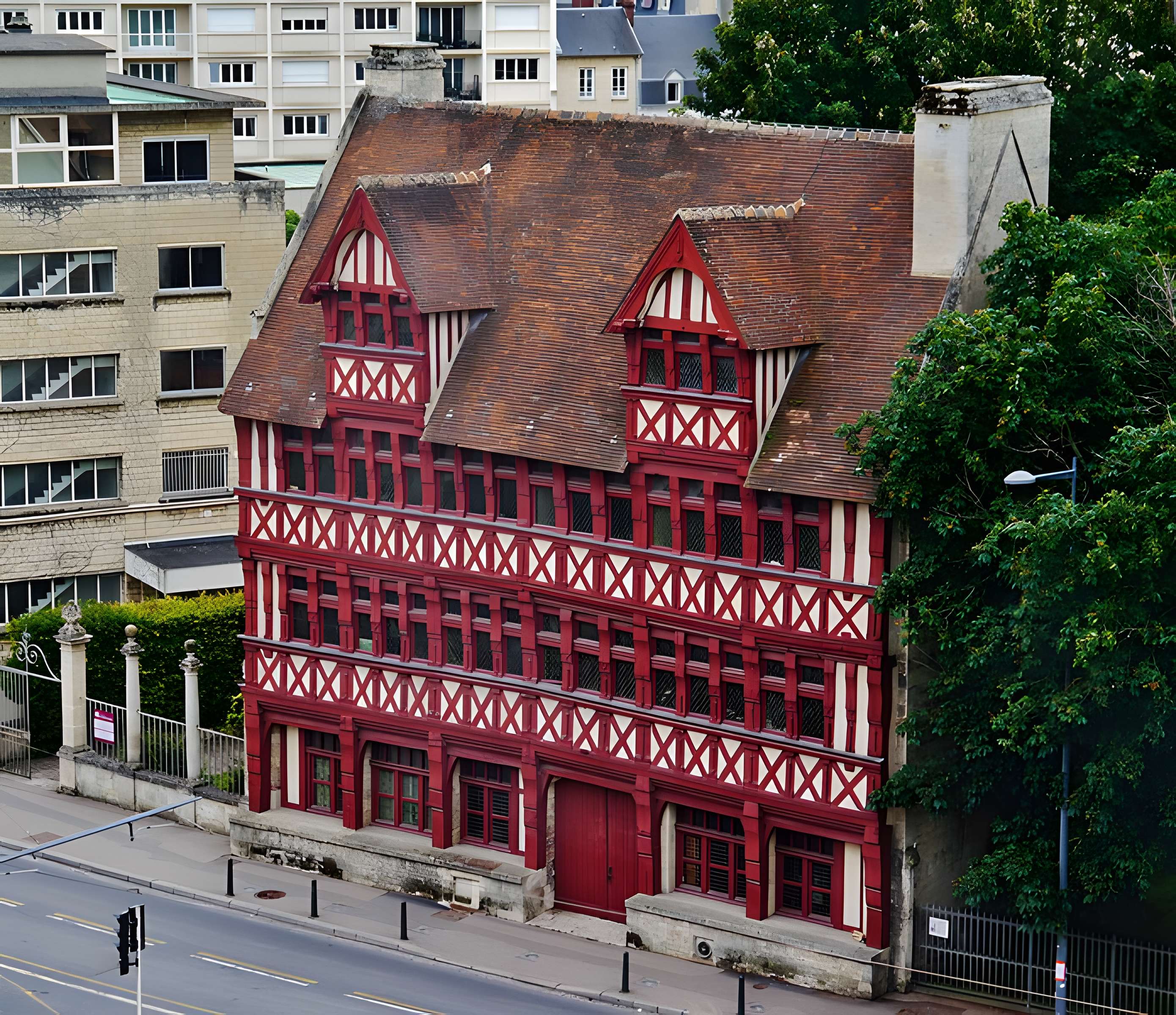 Maison des Quatrans à Caen