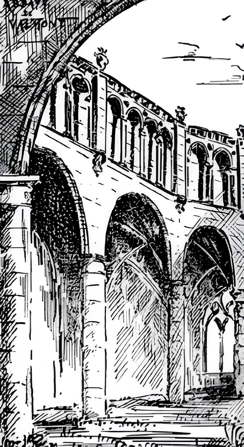 Ancienne abbaye (également sur commune de Thérouldeville)