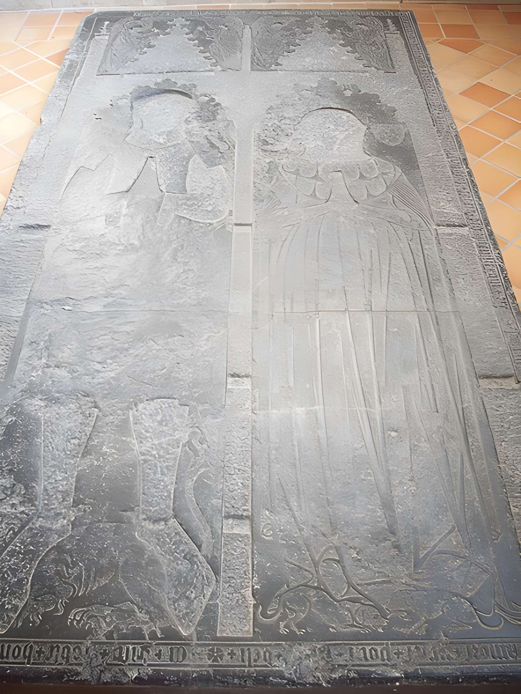 Ancienne abbaye (également sur commune de Thérouldeville)