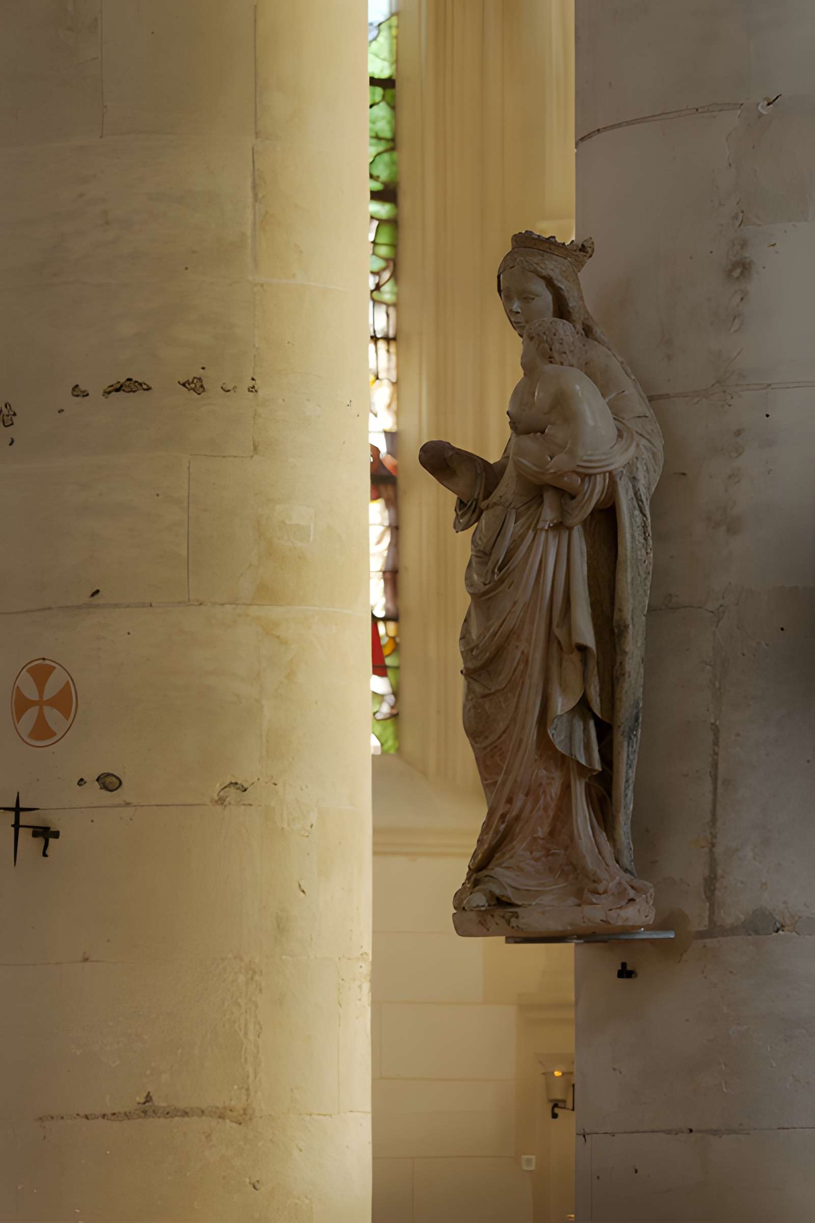 Ancienne abbaye (également sur commune de Thérouldeville)