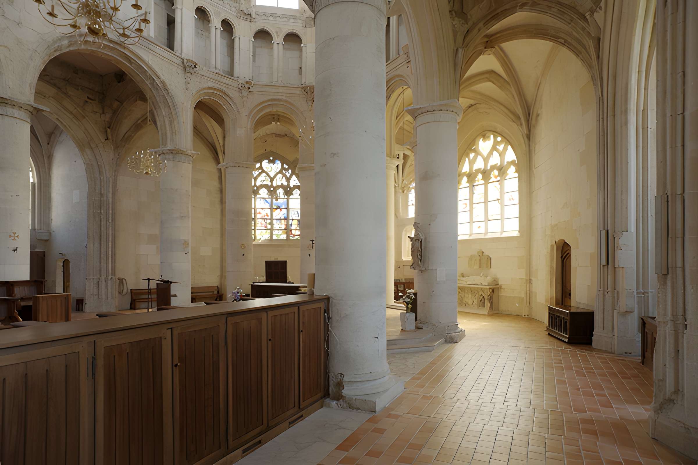Ancienne abbaye (également sur commune de Thérouldeville)