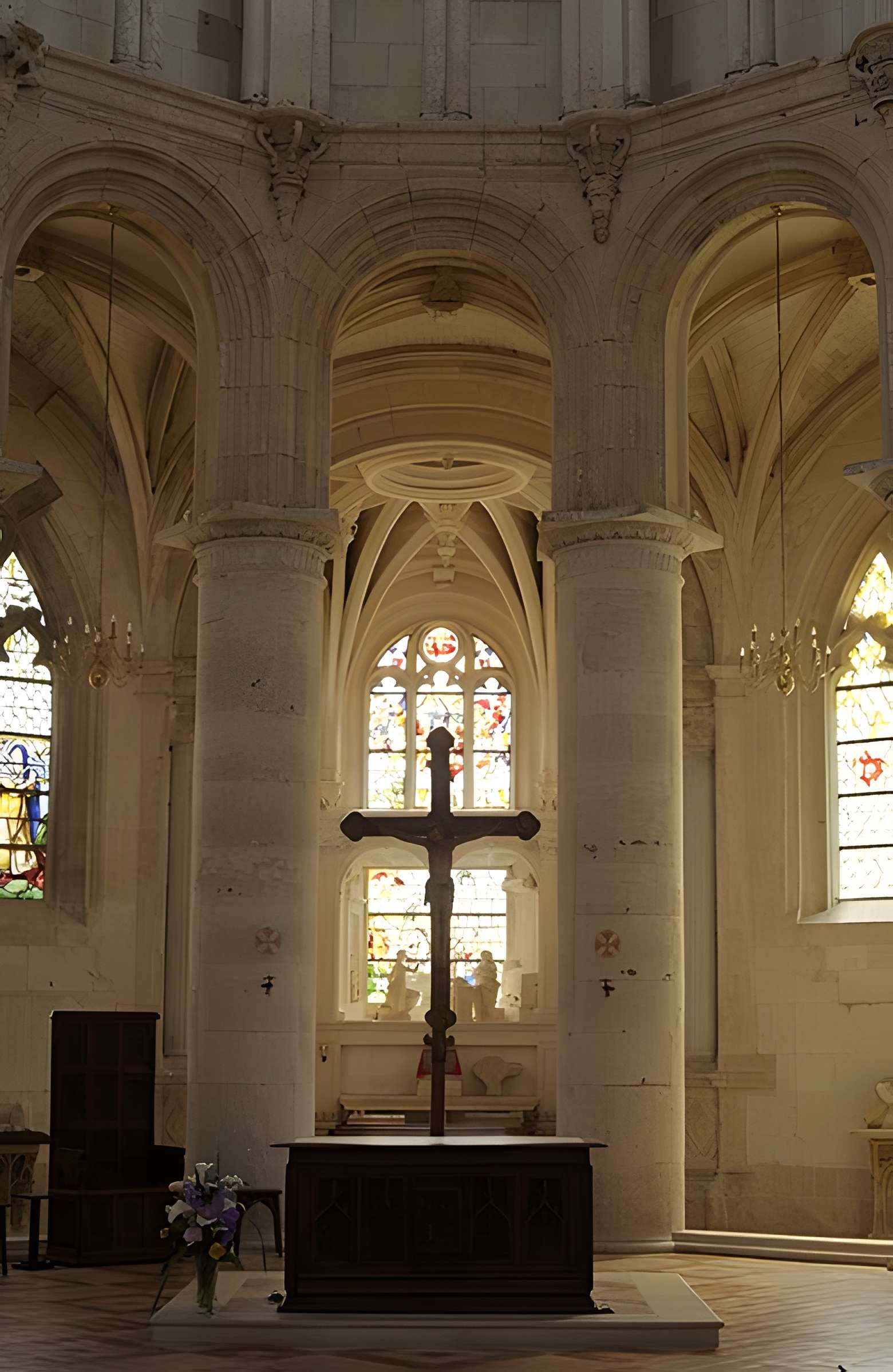 Ancienne abbaye (également sur commune de Thérouldeville)