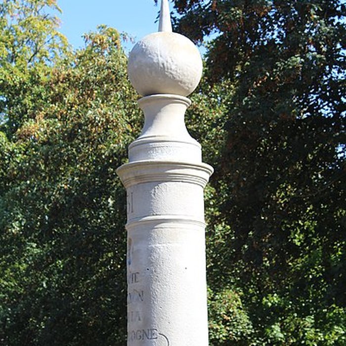 Photo de Quatre bornes indicatrices