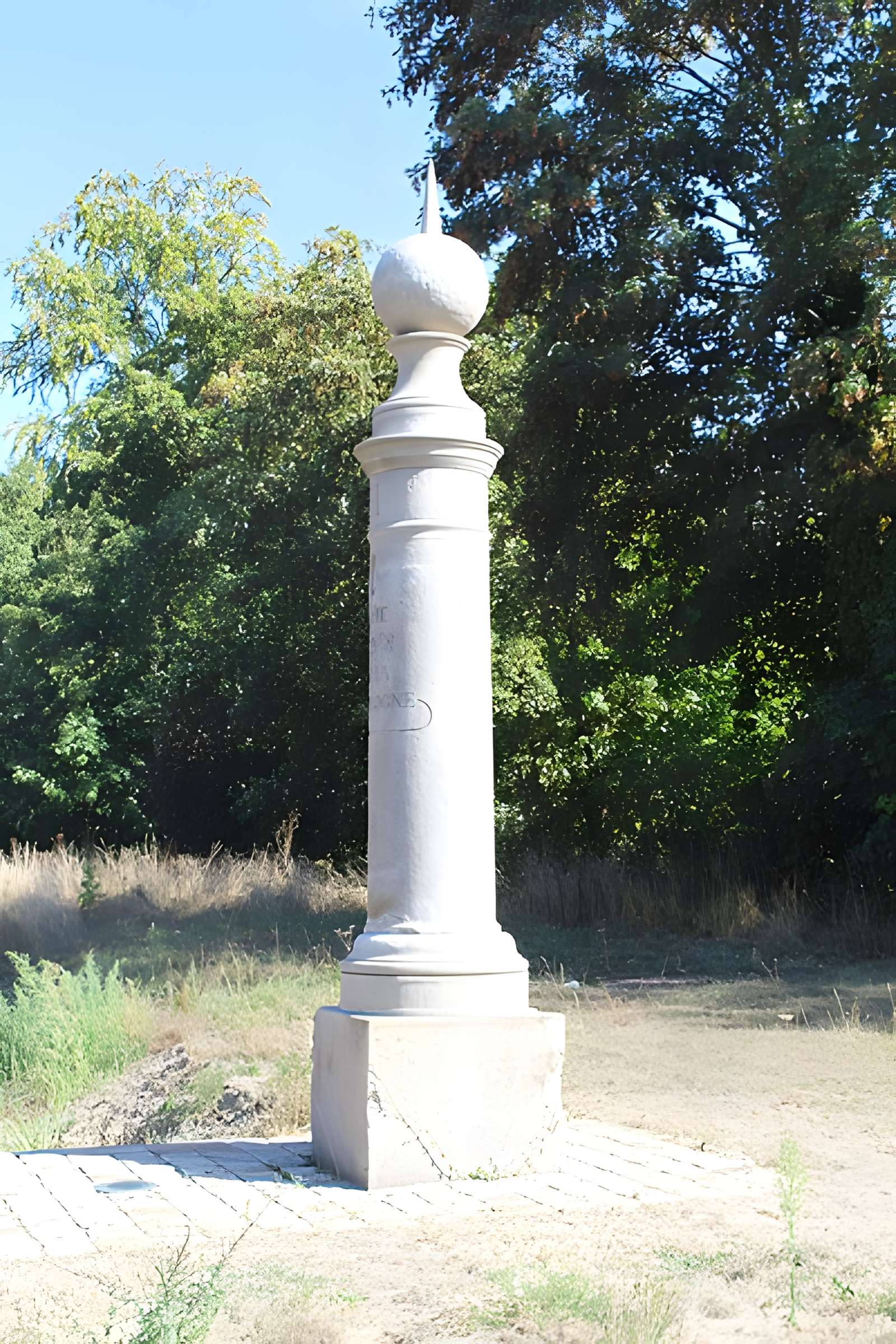 Quatre bornes indicatrices