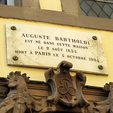Maison natale dAuguste Bartholdi à Colmar