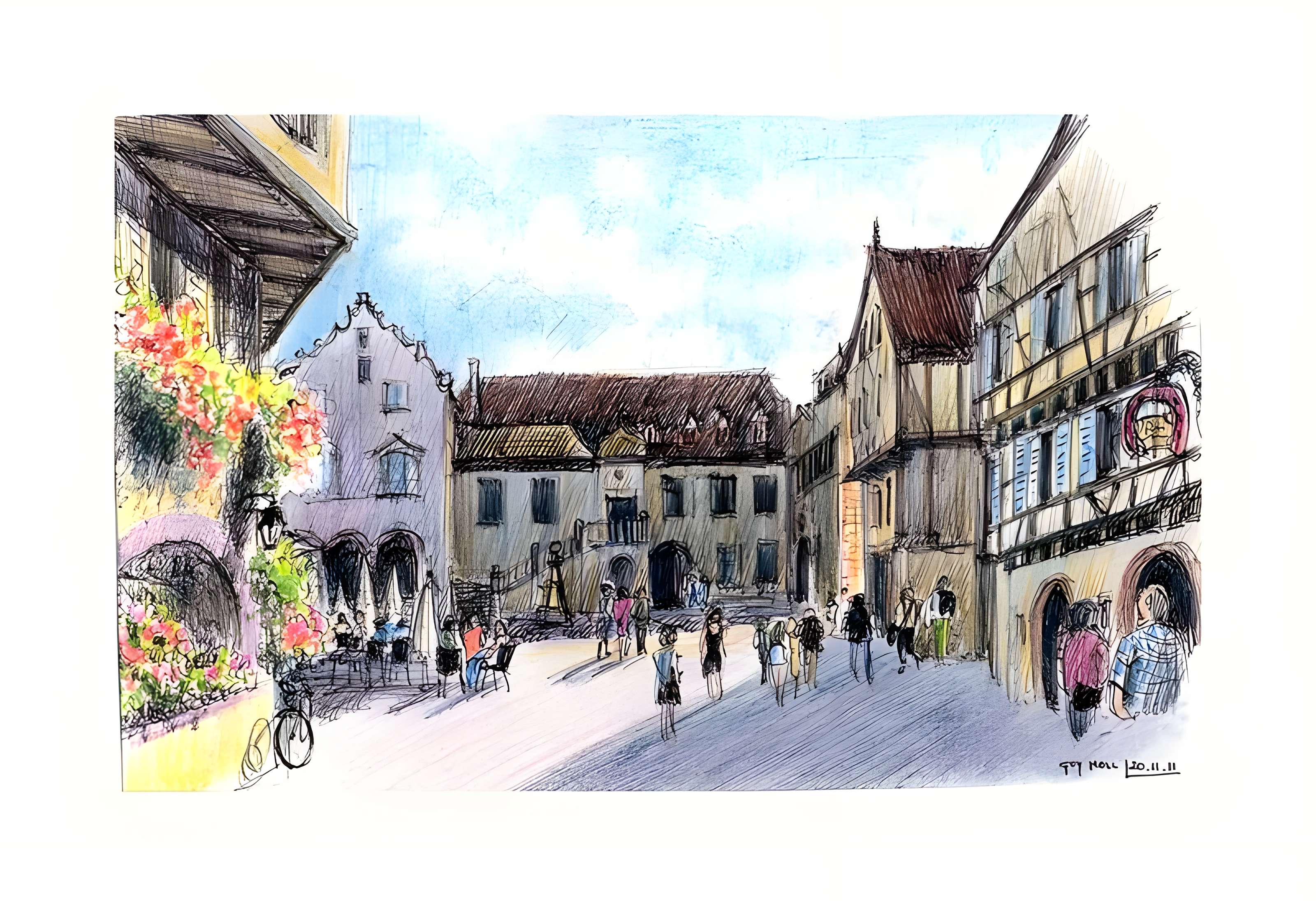 Maison zum Oesterreich à Colmar