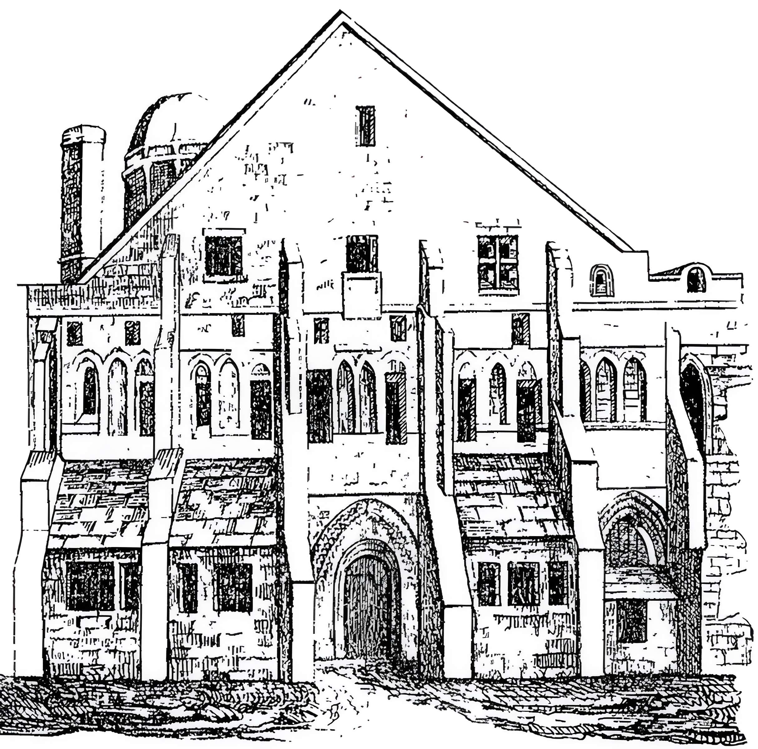 Maison, Rue de Bras à Caen