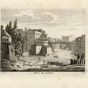 Maisons fortes romanes à Mont-de-Marsan