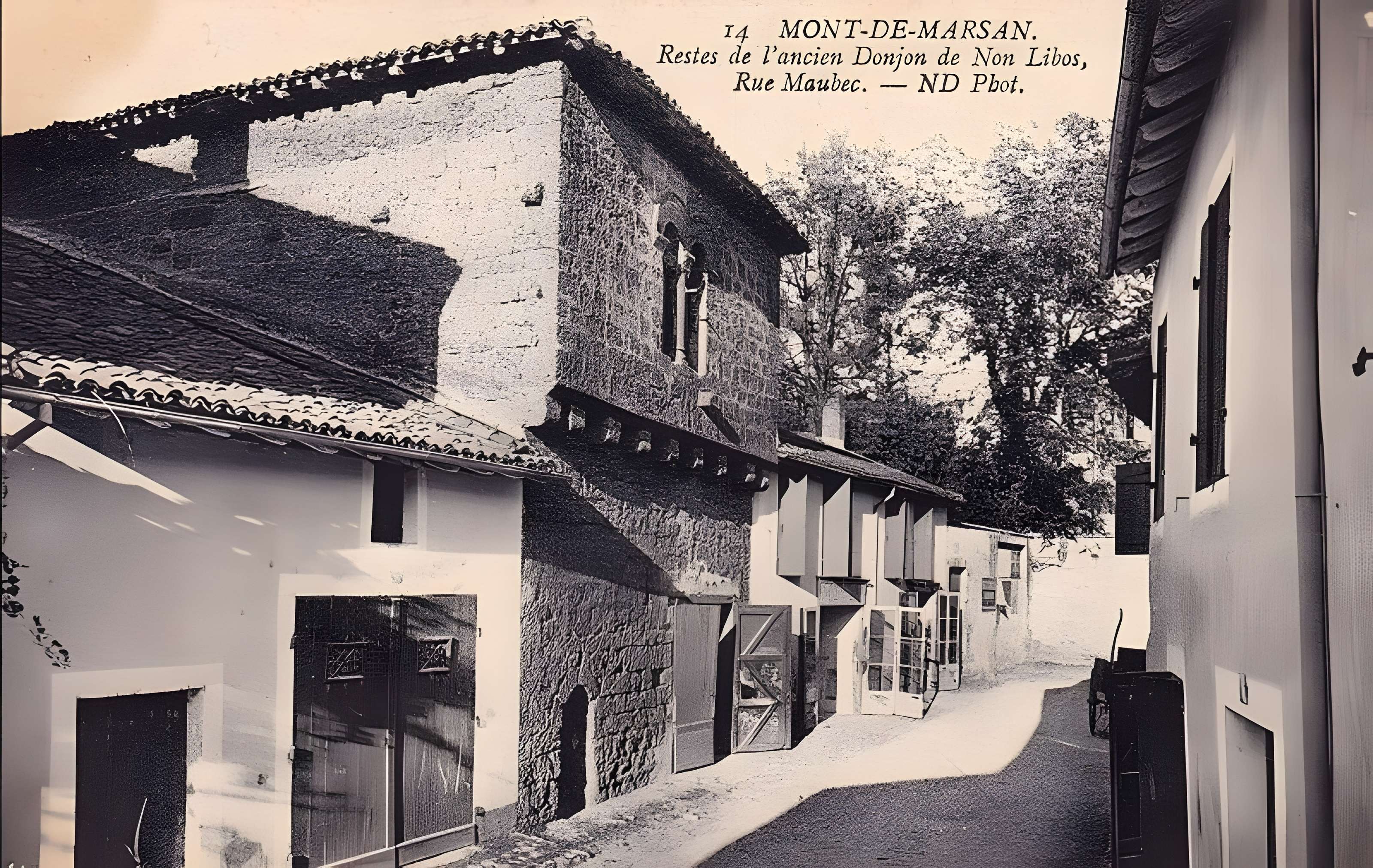 Maisons fortes romanes à Mont-de-Marsan