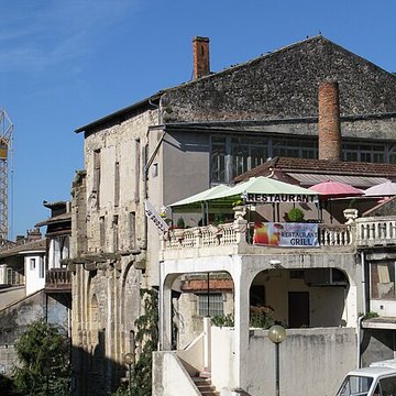 Maisons médiévales à La Réole