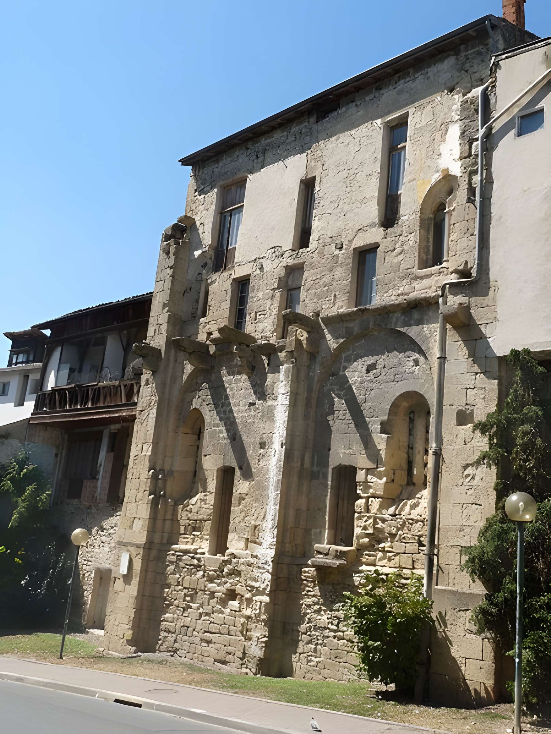 Maisons médiévales à La Réole 