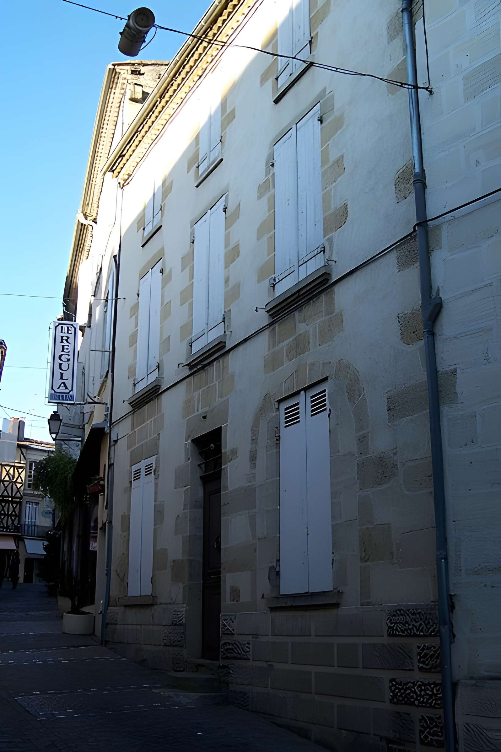 Maisons médiévales à La Réole