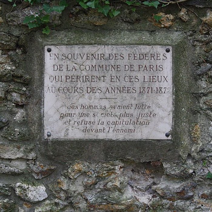 Photo de Mur dit des Fédérés