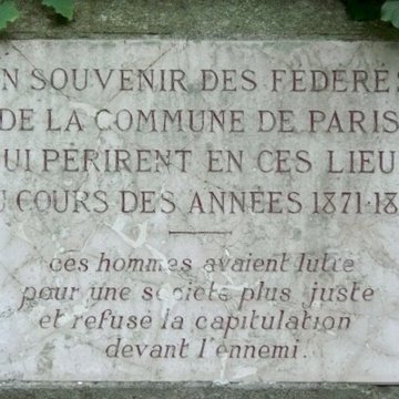 Mur dit des Fédérés