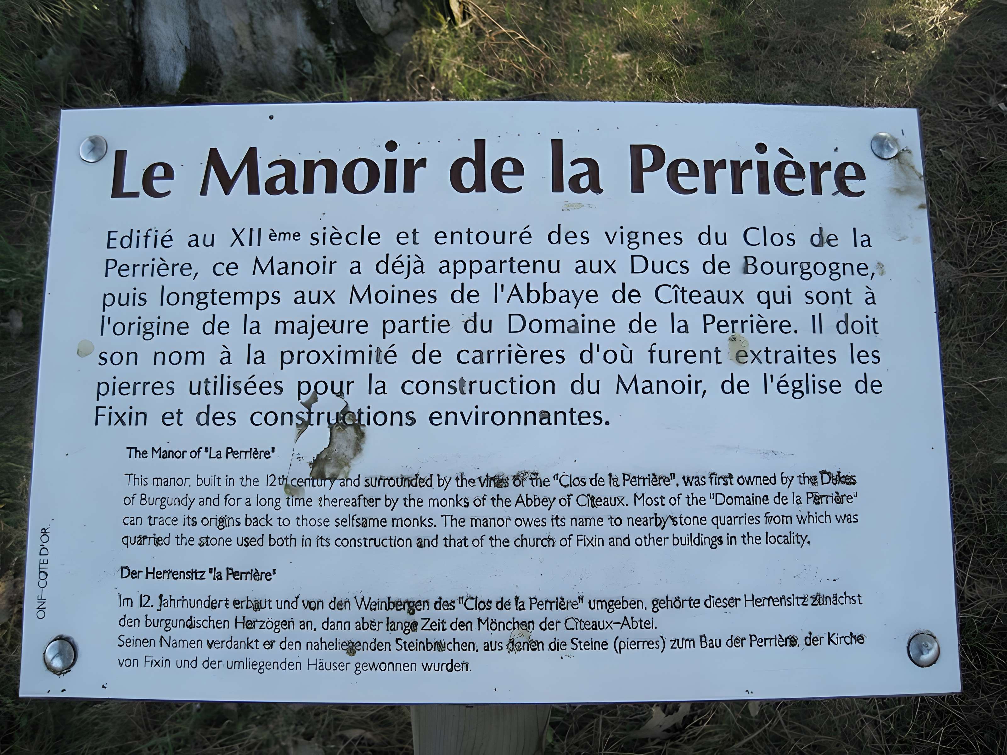 Manoir de La Perrière 