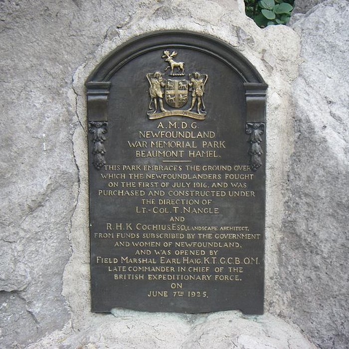 Photo de Mémorial terre-neuvien et parc commémoratif