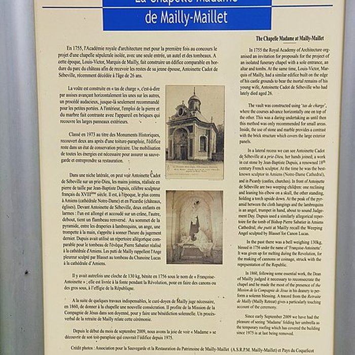 Photo de Chapelle sépulcrale des Mailly