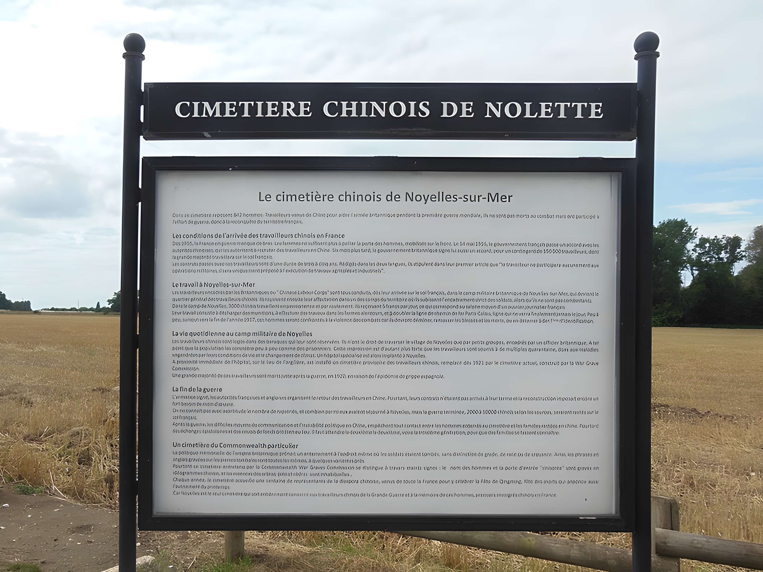 Cimetière chinois de Nolette