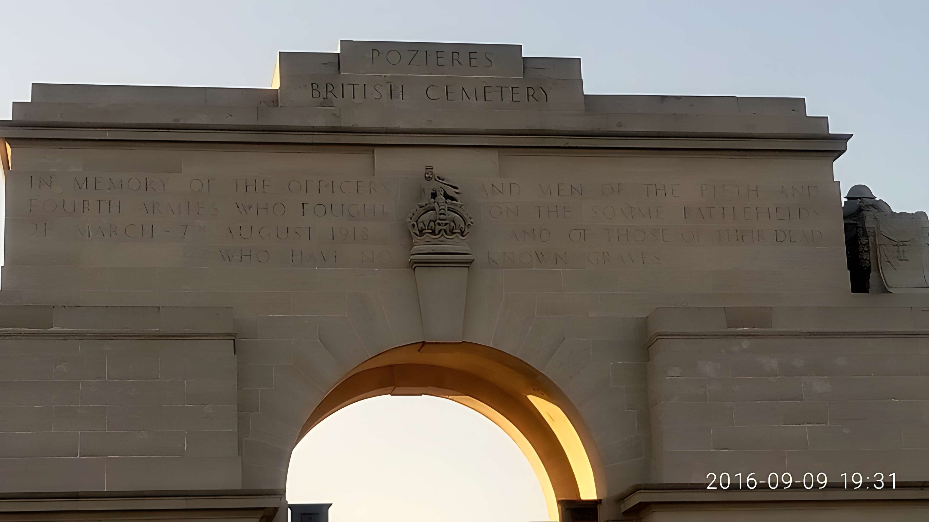 Mémorial de Pozières