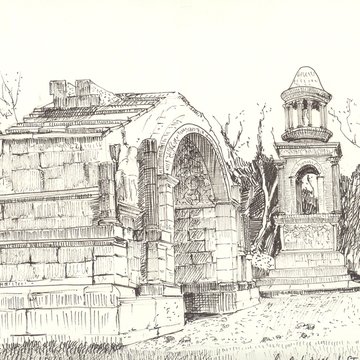 Mausolée de Glanum à Saint-Rémy-de-Provence