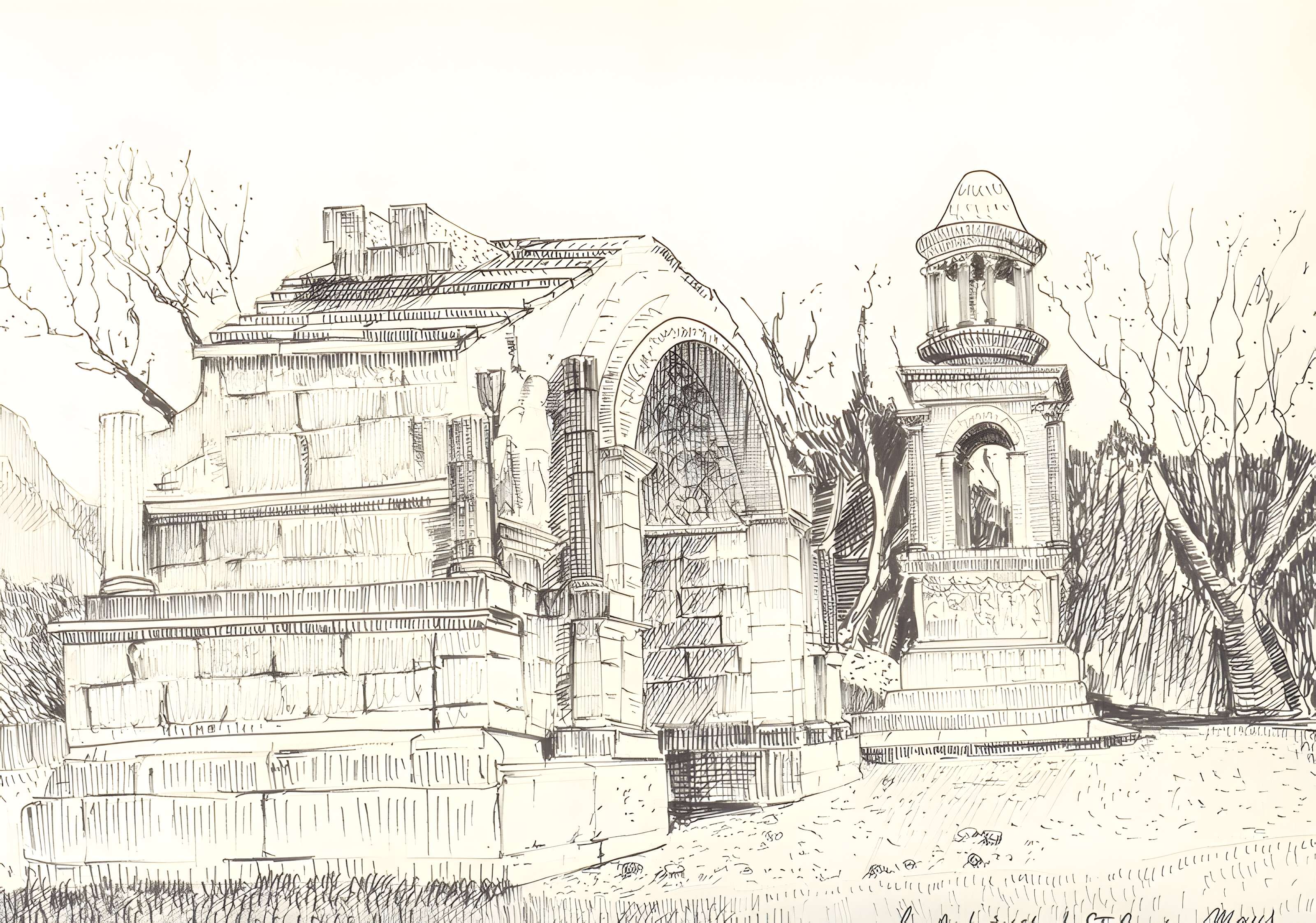 Mausolée de Glanum à Saint-Rémy-de-Provence