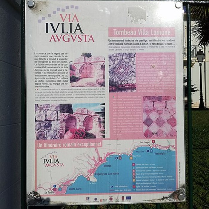 Photo de Mausolée de Lumone à Roquebrune-Cap-Martin