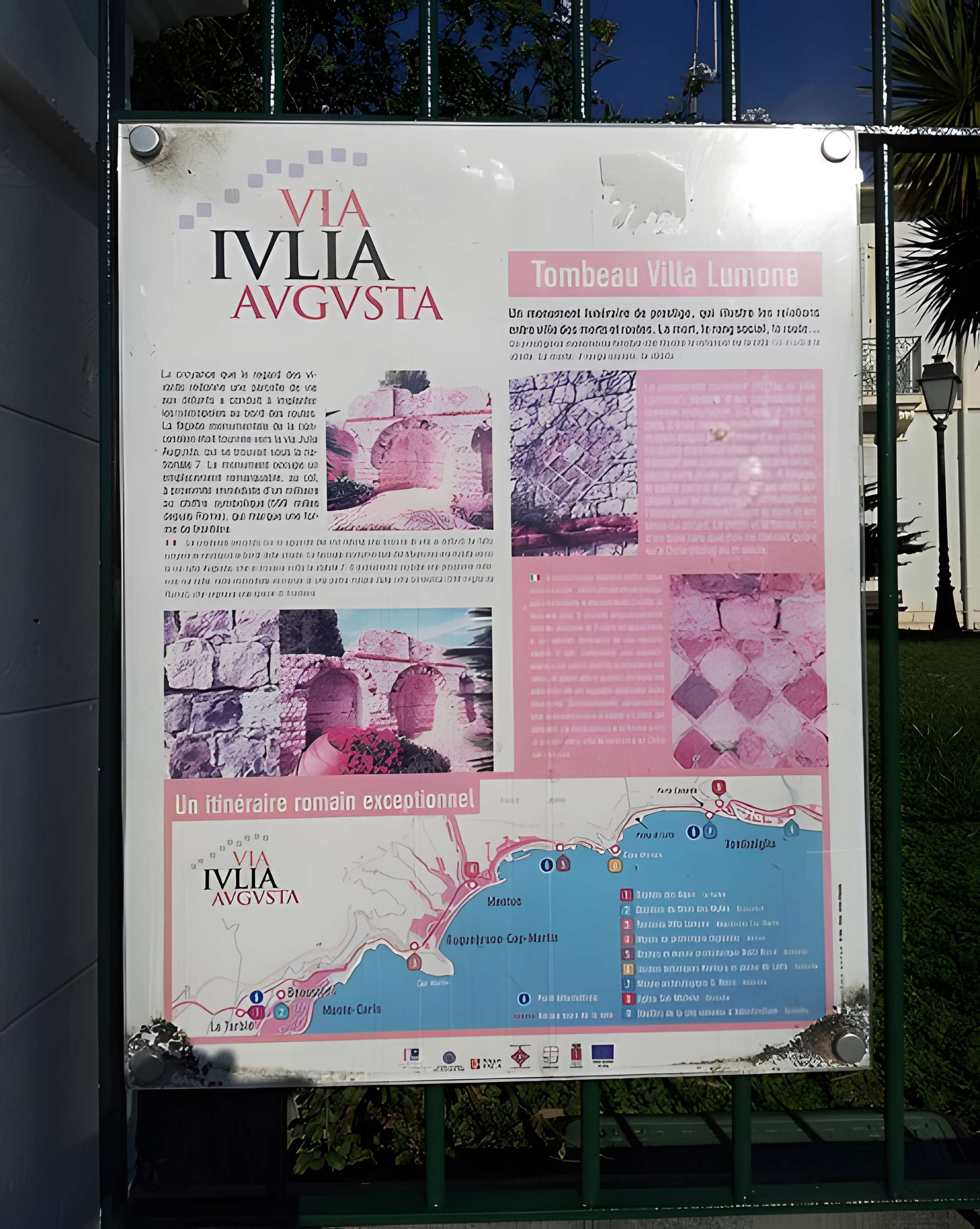 Mausolée de Lumone à Roquebrune-Cap-Martin