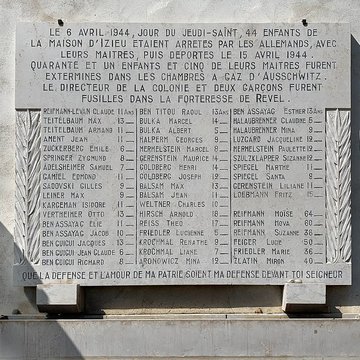 Mémorial des enfants dIzieu