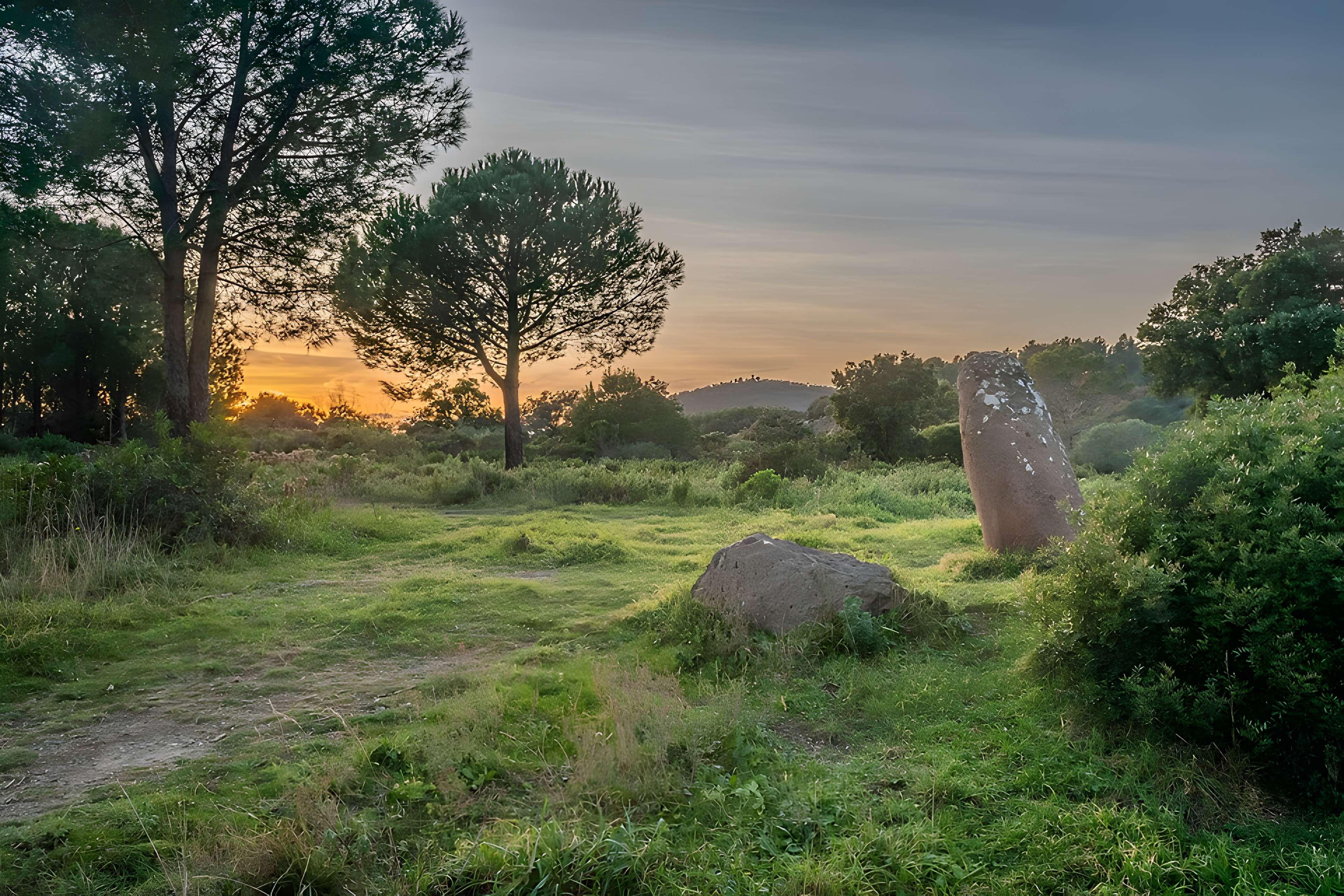 Menhir d'Aire-Peyronne de Saint-Raphaël