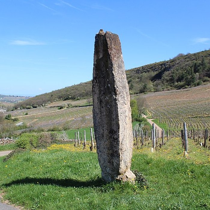 Photo de Menhir de Chancerons à Vergisson