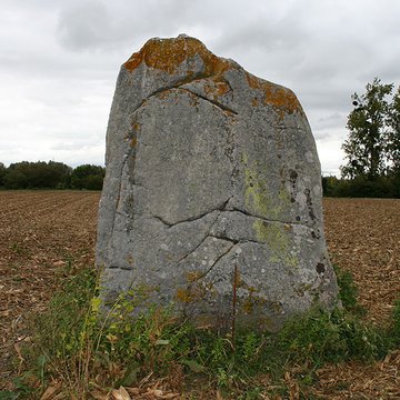 Menhir dénommé Demoiselle de Rhuis