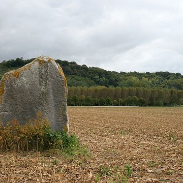 Menhir dénommé Demoiselle de Rhuis