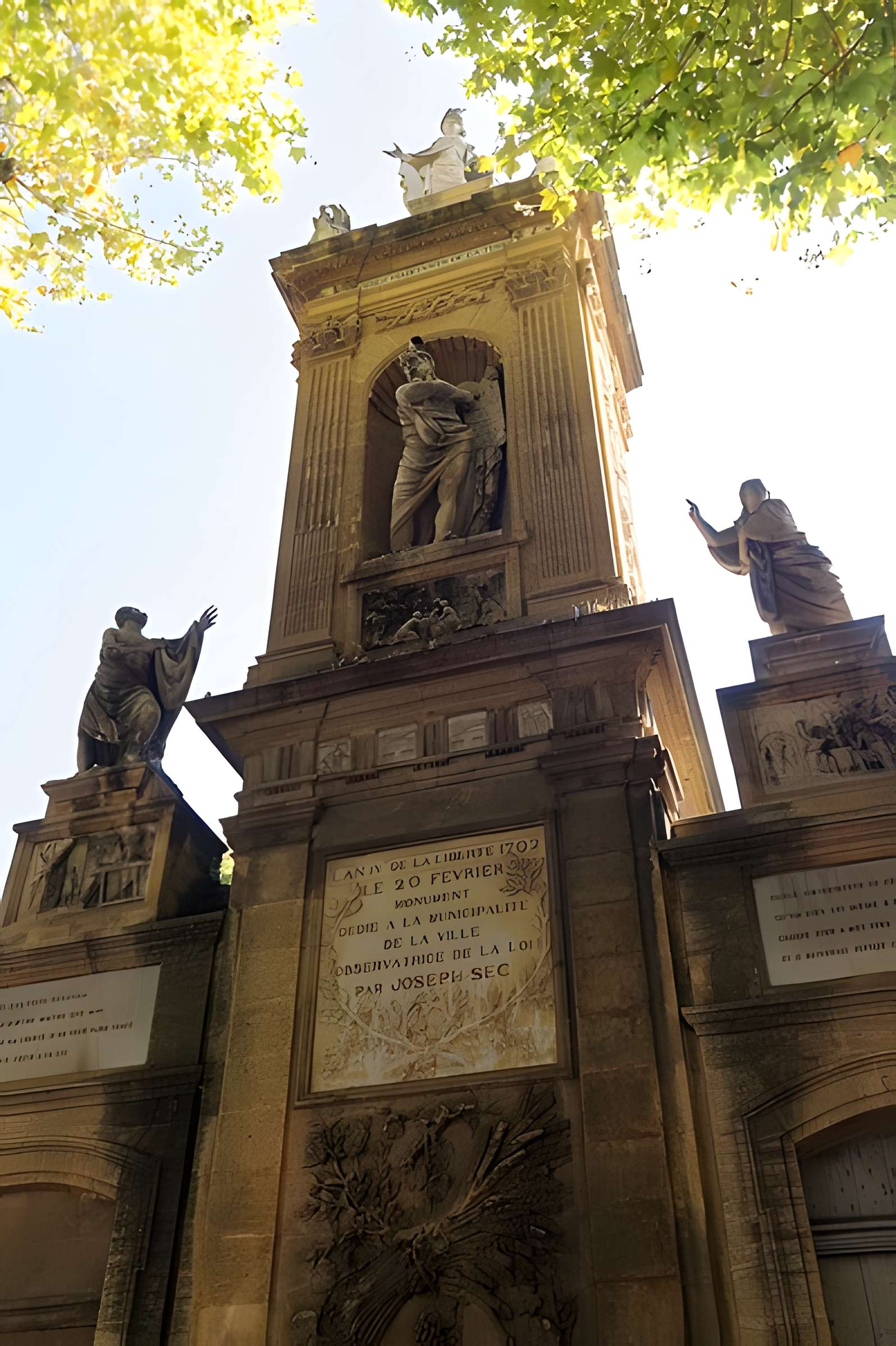 Monument de Joseph Sec à Aix-en-Provence