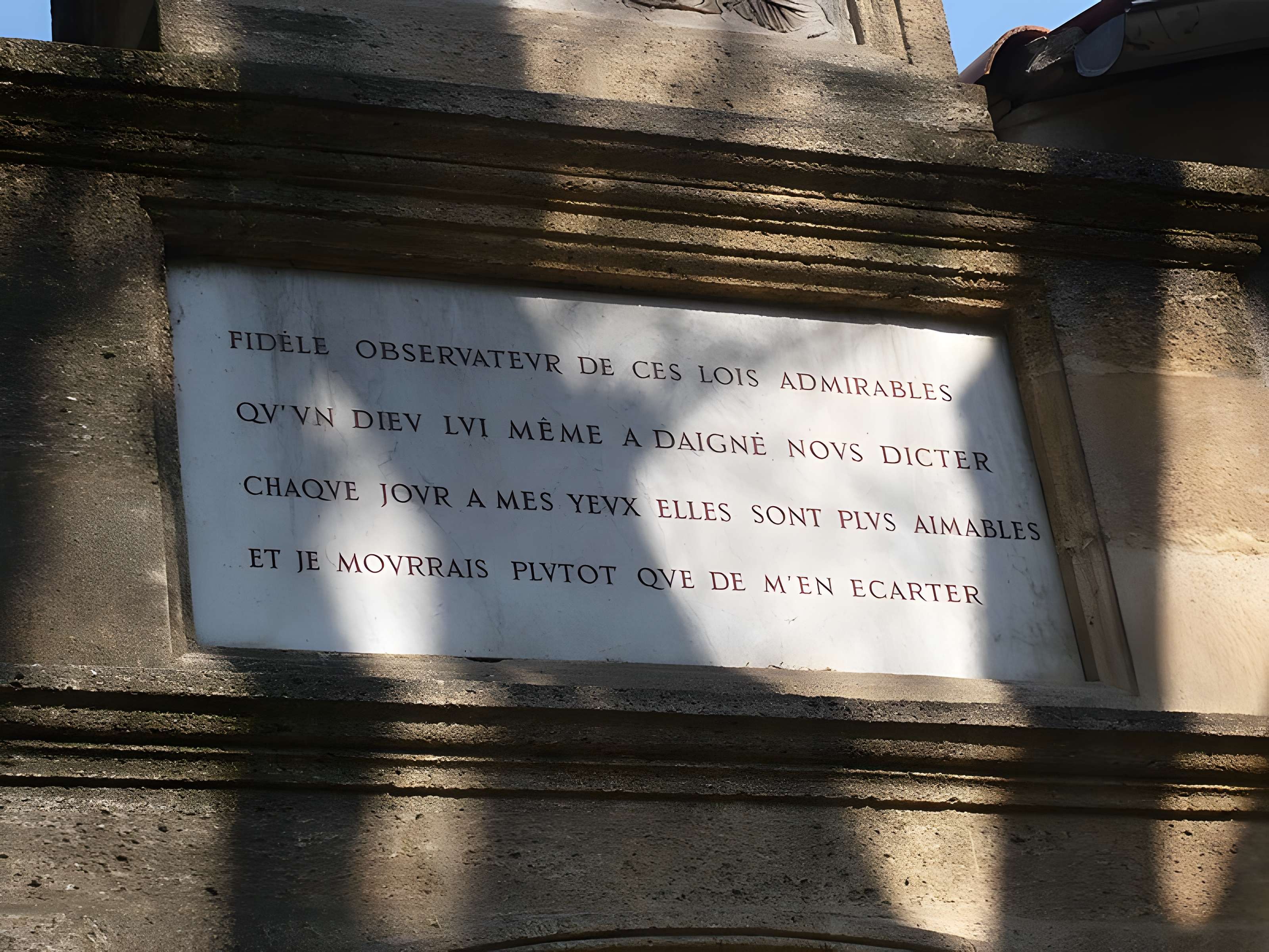 Monument de Joseph Sec à Aix-en-Provence