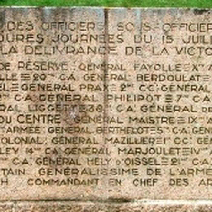 Photo de Monument dit des Fantômes commémorant la deuxième victoire de la Marne