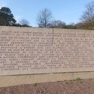 Monument dit des Fantômes commémorant la deuxième victoire de la Marne