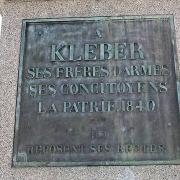 Monument du général Kléber à Strasbourg