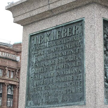 Monument du général Kléber à Strasbourg