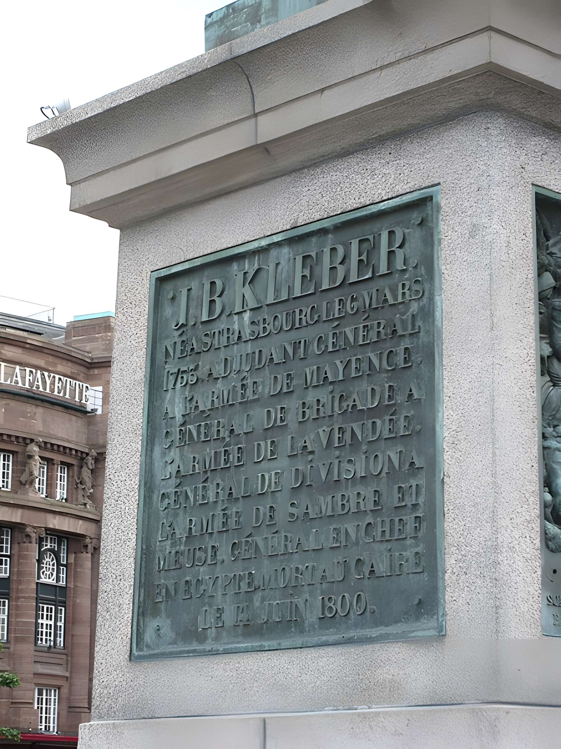 Monument du général Kléber à Strasbourg